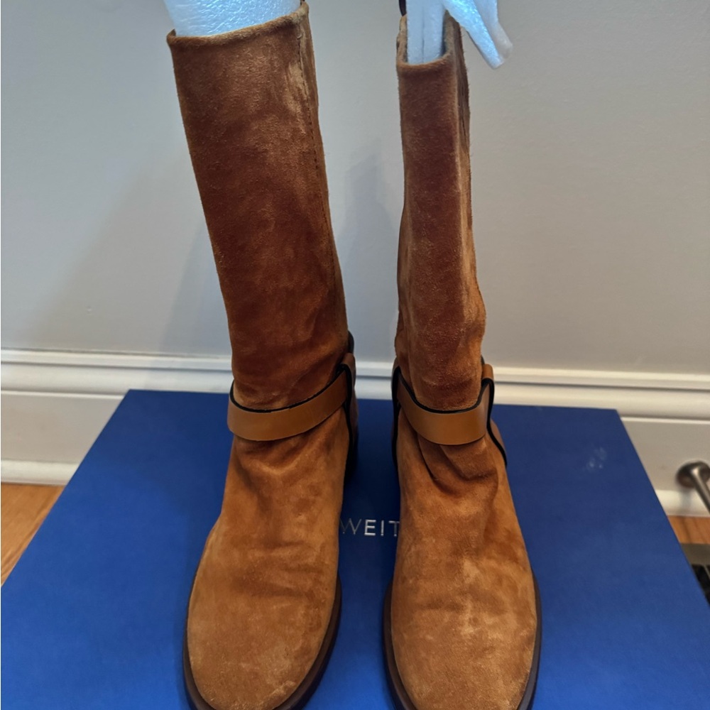 Stuart Weitzman Riding Boots 6 - Picture 2 of 6